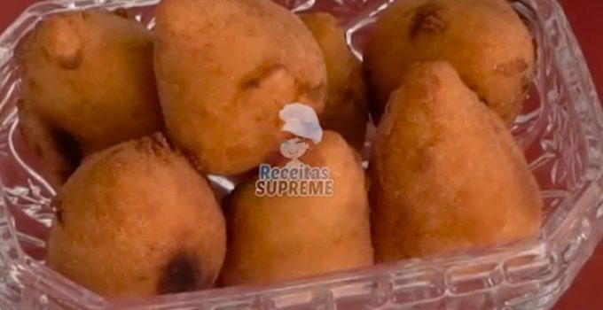 Receita de Coxinha de Frango