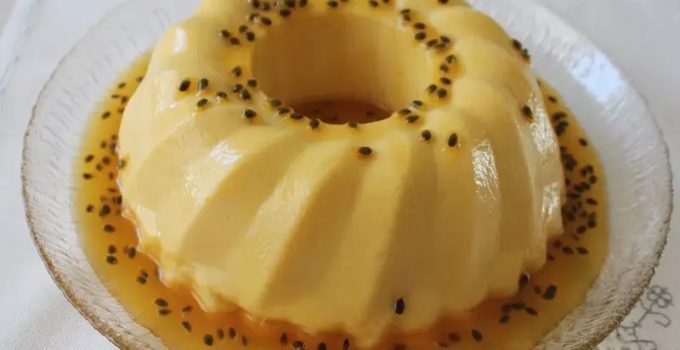 Receita de Pudim de Maracujá