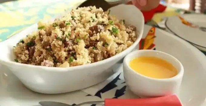 Receita de Farofa Caseira