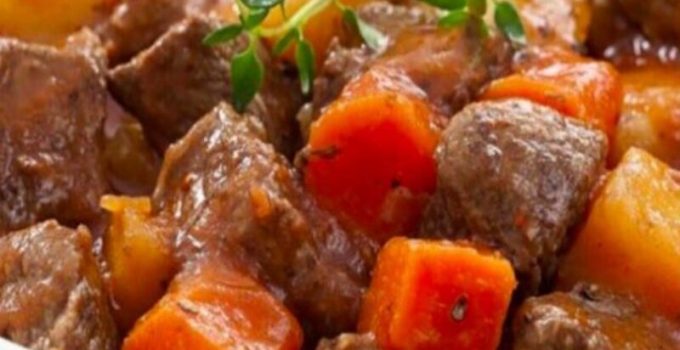 Receita de Carne com Cenoura