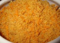 Receita de Farofa de Cenoura