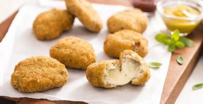 Receita de Nugget Recheado