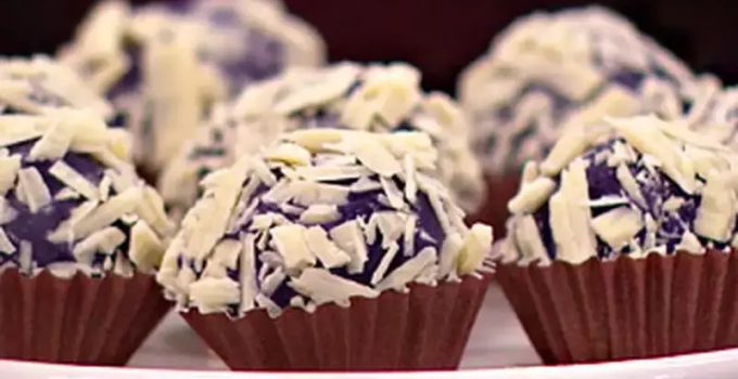 Receita de Brigadeiro de Açaí