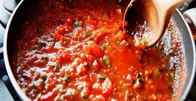 Receita de Molho de Macarrão