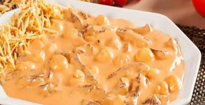 Receita de Strogonoff de Frango