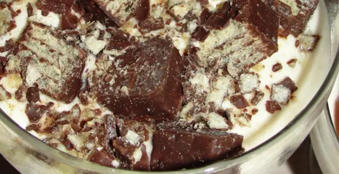 Receita de Pavê de Bis