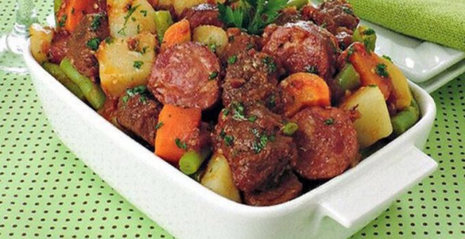 Receita de Jardineira de Carne