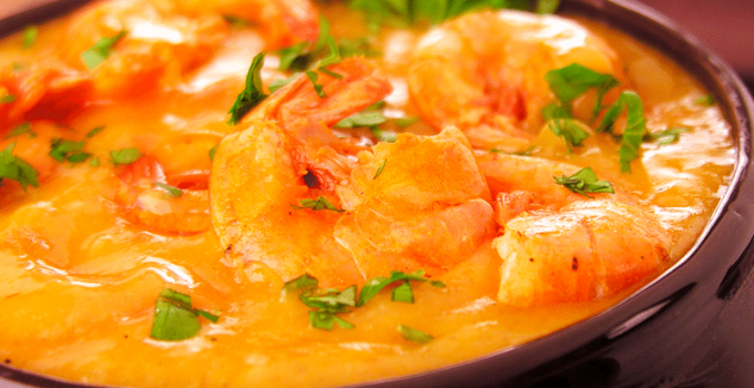 Receita de Bobó de Camarão