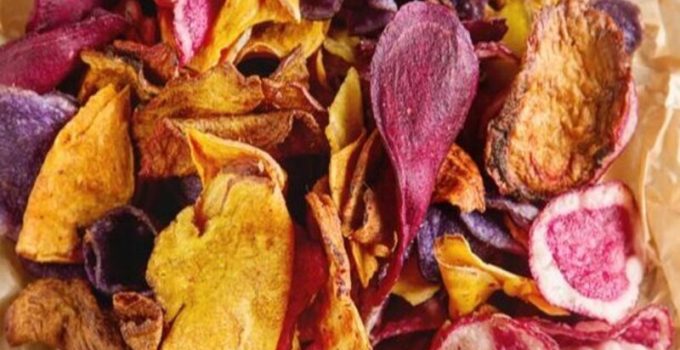 Receita de Chips de Legumes