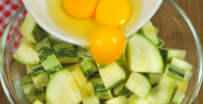 Bata o Ovo com a Abobrinha e você vai se surpreender com o resultado!
