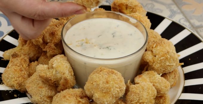 Couve-flor assada é melhor que carne! Couve-flor assada crocante