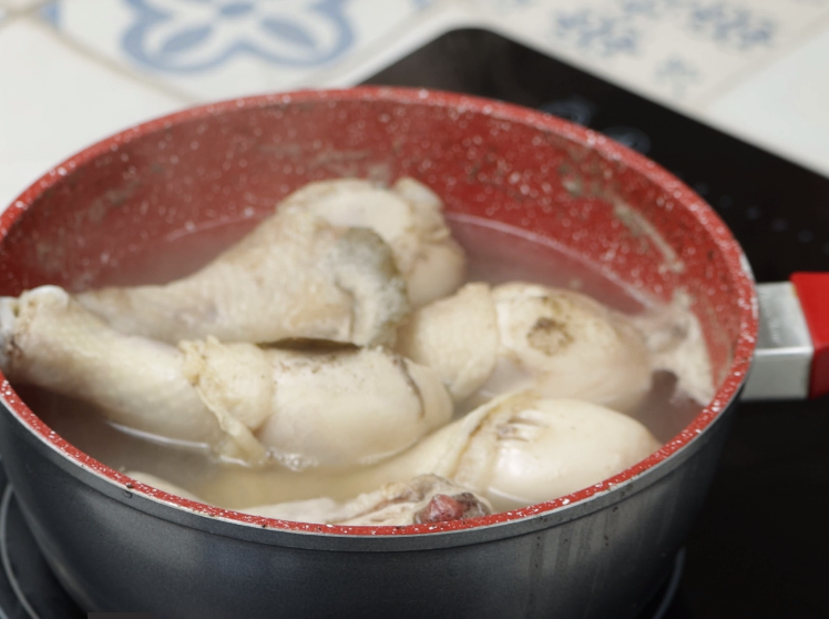 coloque as sobrecoxas