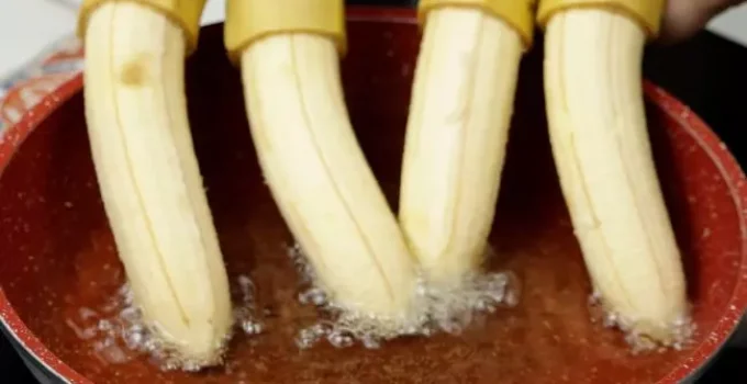 Quando tenho bananas em casa, faço desta forma!