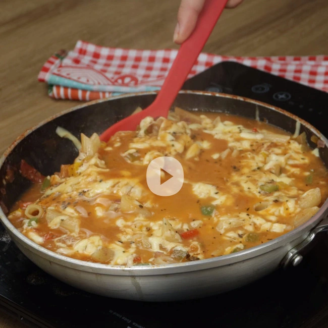 Fiz esse almoço rápido e surpreendi minha família passo 4