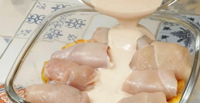 Esse foi o melhor frango e batatas que eu já comi!