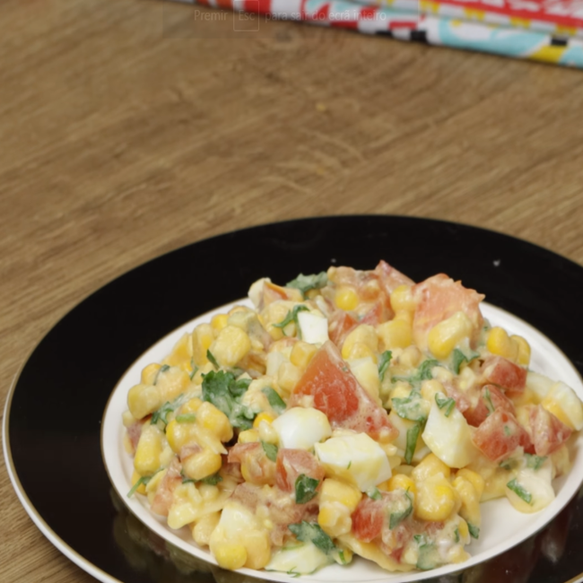 Essa salada é tão deliciosa e saudável que eu faço várias vezes passo 3