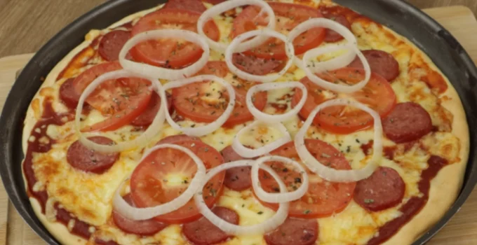 Eu não compro mais pizza! Agora eu só faço assim, fácil e delicioso