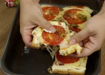 Fatias de pão tornam-se pizza em minutos! Fatias de pão tornam-se pizza em minutos!