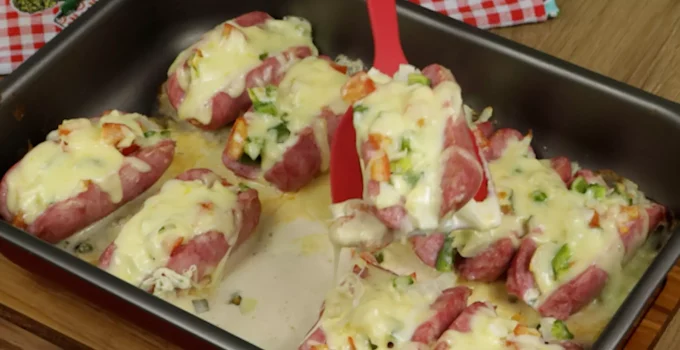 Depois que descobri essa receita só quero comer linguiça assim!