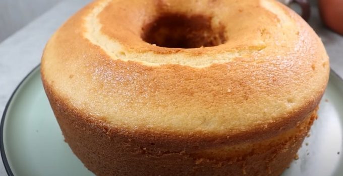 Receita de Bolo simples caseiro